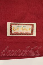 画像3: Karl Helmut / プティプリンス＆マカロンタワープリントTシャツ  ワイン O-26-07-14-029-EL-TS-IG-OS (3)
