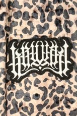 画像2: KRY CLOTHING / 「MEHYOU２」ベロア素材レオパードパンツ  ブラウン×ブラック O-26-07-14-032-PU-PA-IG-OS (2)