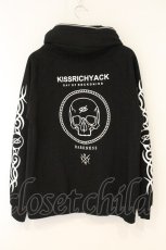 画像3: KRY CLOTHING / 「UENO2024」ZIPインフードBIGパーカー  ブラック O-26-07-14-034-PU-TO-IG-OS (3)