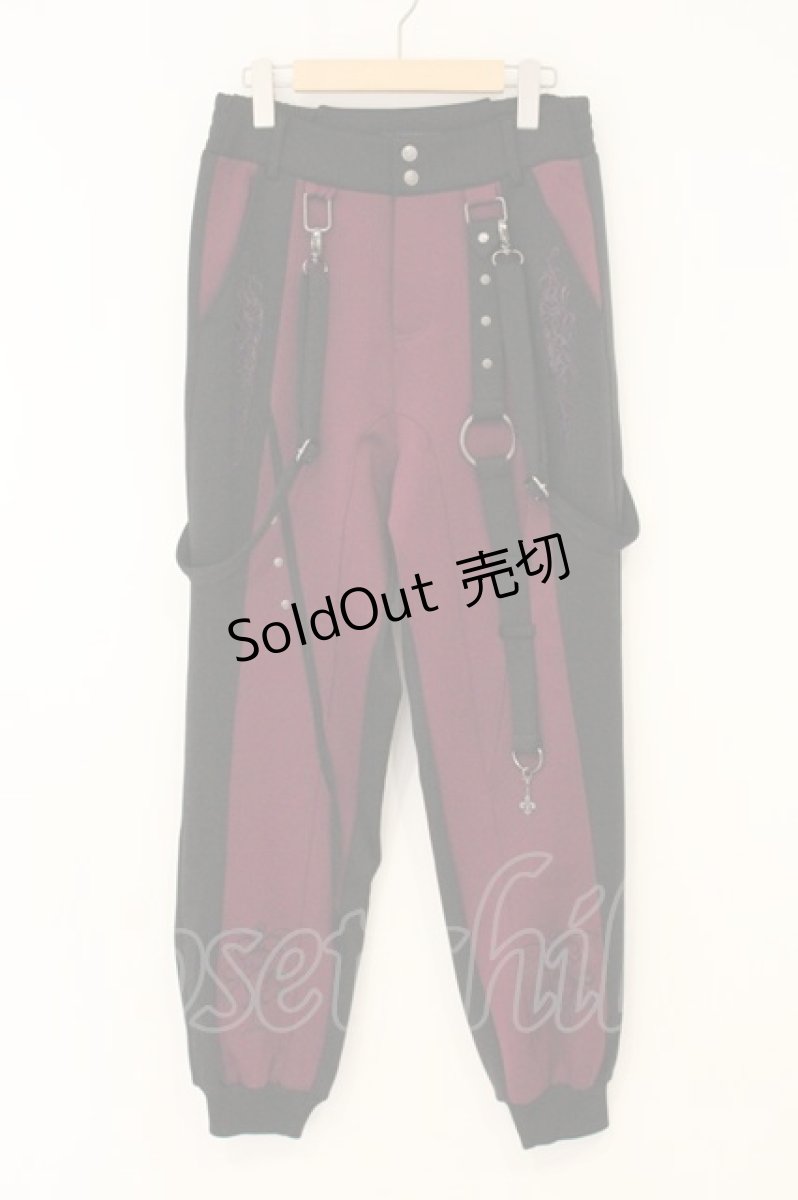 画像1: Ozz conte / Dominion Cargo Pants（ドミニオン カードパンツ）  パープル×ブラック O-26-07-14-035-OO-PA-IG-OS (1)