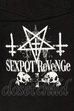 画像4: SEX POT ReVeNGe / PUNKISH SLASH STRETCH スキニー　パンツ L ブラック O-26-07-14-041-SP-PA-IG-OS (4)