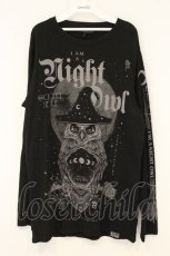 画像1: KILLSTAR / Occult Soul ロングスリーブTシャツ  ブラック O-26-07-14-043-PU-TO-IG-OS (1)