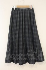 画像1: Kutir / チェックスカート F グリーン O-26-07-14-049-LO-SK-YM-OS (1)