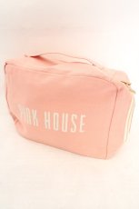 画像1: PINK HOUSE / ロゴポーチ  ピンク O-26-07-14-1043-LO-ZA-IG-OS (1)