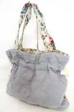 画像2: merry jenny / キルトジャガードトートbag  アイボリー O-26-07-14-1052-LO-BG-IG-OS (2)