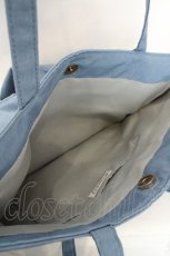 画像3: axes femme / タテ型ビッグリボントート 8×41cm ブルー O-26-07-14-1066-AX-BG-IG-OS (3)