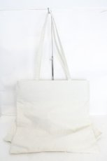 画像2: axes femme / タテ型ビッグリボントート 8×41cm シロ O-26-07-14-1067-AX-BG-IG-OS (2)