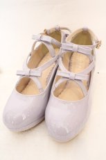 画像1: axes femme POETIQUE / レースアップパンプス L ラベンダー O-26-07-14-1007-AX-SH-IG-OS (1)