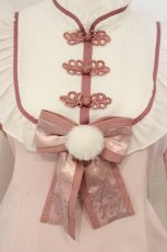 画像2: Amavel / 雪華仔猫チャイナワンピース F ピンク O-26-07-14-063-CA-OP-OW-OS (2)