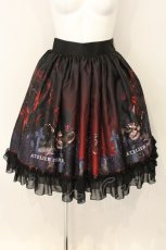 画像1: ATELIER PIERROT / Rose Garden Skirt　スカート  ブラック O-26-07-14-069-EL-SK-OW-OS (1)