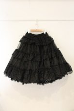 画像1: Hoshibako Works / 65cm スーパーボリュームチュールパニエスカート  クロ O-26-07-14-072-LO-SK-OW-OS (1)