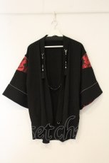 画像1: rezen / タッセル付狩衣切替羽織 M 深紅 O-26-07-14-076-LO-TO-OW-OS (1)
