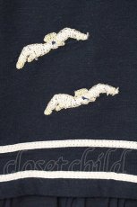 画像3: Franche Lippee / マリン刺繍ハネワンピース  ネイビー O-26-07-14-015-LO-OP-IG-OS (3)