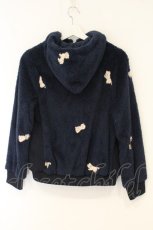 画像4: Franche Lippee / うじゃうじゃねこボアパーカー M ネイビー O-26-07-14-017-LO-JA-IG-OS (4)