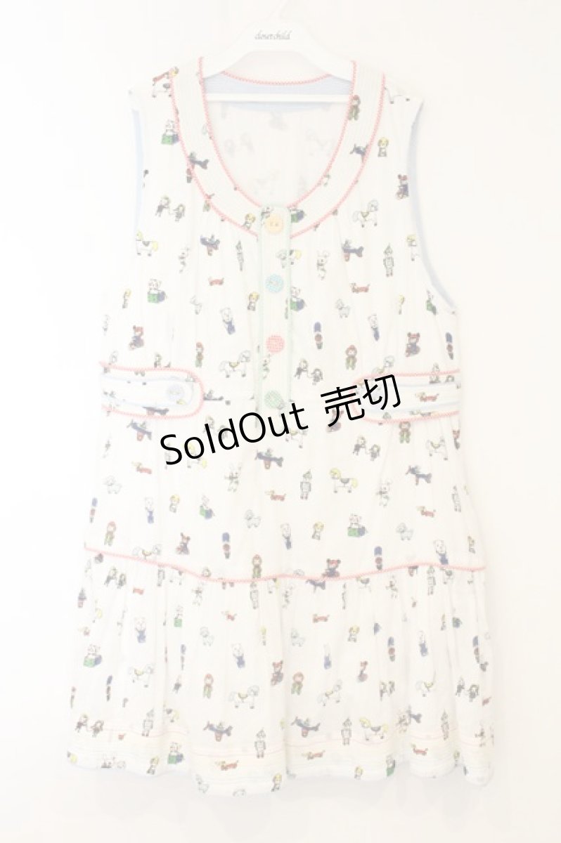 画像1: Franche Lippee / TOYギャザーマキシワンピ  シロ O-26-07-14-025-LO-OP-IG-OS (1)