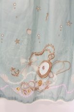 画像3: axes femme / 海グラデ柄ワンピース M ミント O-26-07-15-006-AX-OP-IG-OS (3)