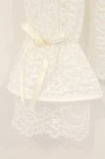 画像2: axes femme / レースパーカープルオーバー F シロ O-26-07-15-062-AX-TO-OW-OS (2)