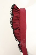 画像3: axes femme POETIQUE / リボン付きフリルサススカート M ワイン O-26-07-15-063-AX-SK-OW-OS (3)