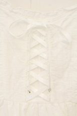 画像2: axes femme POETIQUE / コットンレースキャミワンピース M シロ O-26-07-15-065-AX-OP-OW-OS (2)