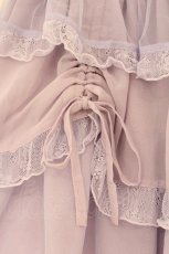 画像2: axes femme POETIQUE / ドロスト×ティアードミニスカート M ラベンダー O-26-07-15-066-AX-OP-OW-OS (2)
