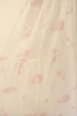 画像3: evelyn / チョーカー花柄ロングワンピース  シロ×ブルー O-26-07-15-087-LO-OP-IG-OS (3)