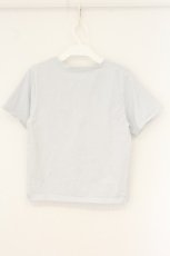 画像3: evelyn / ハート透かしロゴTシャツ  サックス O-26-07-15-090-LO-TS-IG-OS (3)