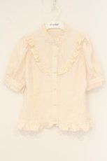 画像1: ERIKA Collaboration / TT*ERIデシンフリルBL　えりかコラボブラウス S アイボリー O-26-07-15-101-LO-BL-IG-OS (1)