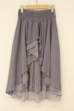 画像3: axes femme POETIQUE / バックフリルレースアップスカート M ラベンダー O-26-07-15-012-AX-SK-IG-OS (3)