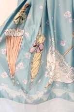 画像2: axes femme POETIQUE / レトロアンブレラタックスカート M サックス O-26-07-15-016-AX-SK-IG-OS (2)