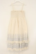 画像4: axes femme / 段々刺繍2WAYロングスカート M オフシロ O-26-07-15-022-AX-SK-IG-OS (4)