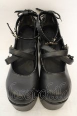 画像2: ATELIER PIERROT / ANTIQUE GOLD FRAME PUMPS（アンティークゴールドフレームパンプス） L ブラック O-26-07-16-037-EL-SH-IG-OS (2)