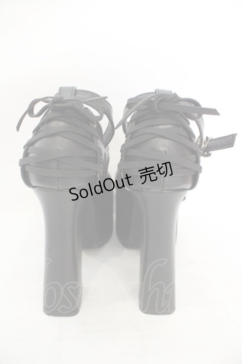 画像3: ATELIER PIERROT / ANTIQUE GOLD FRAME PUMPS（アンティークゴールドフレームパンプス） L ブラック O-26-07-16-037-EL-SH-IG-OS (3)
