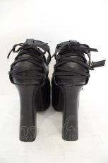 画像3: ATELIER PIERROT / ANTIQUE GOLD FRAME PUMPS（アンティークゴールドフレームパンプス） L ブラック O-26-07-16-037-EL-SH-IG-OS (3)
