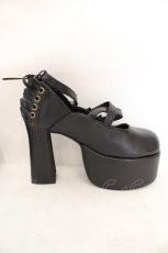 画像5: ATELIER PIERROT / ANTIQUE GOLD FRAME PUMPS（アンティークゴールドフレームパンプス） L ブラック O-26-07-16-037-EL-SH-IG-OS (5)