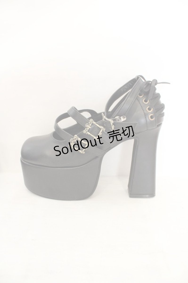 画像6: ATELIER PIERROT / ANTIQUE GOLD FRAME PUMPS（アンティークゴールドフレームパンプス） L ブラック O-26-07-16-037-EL-SH-IG-OS (6)