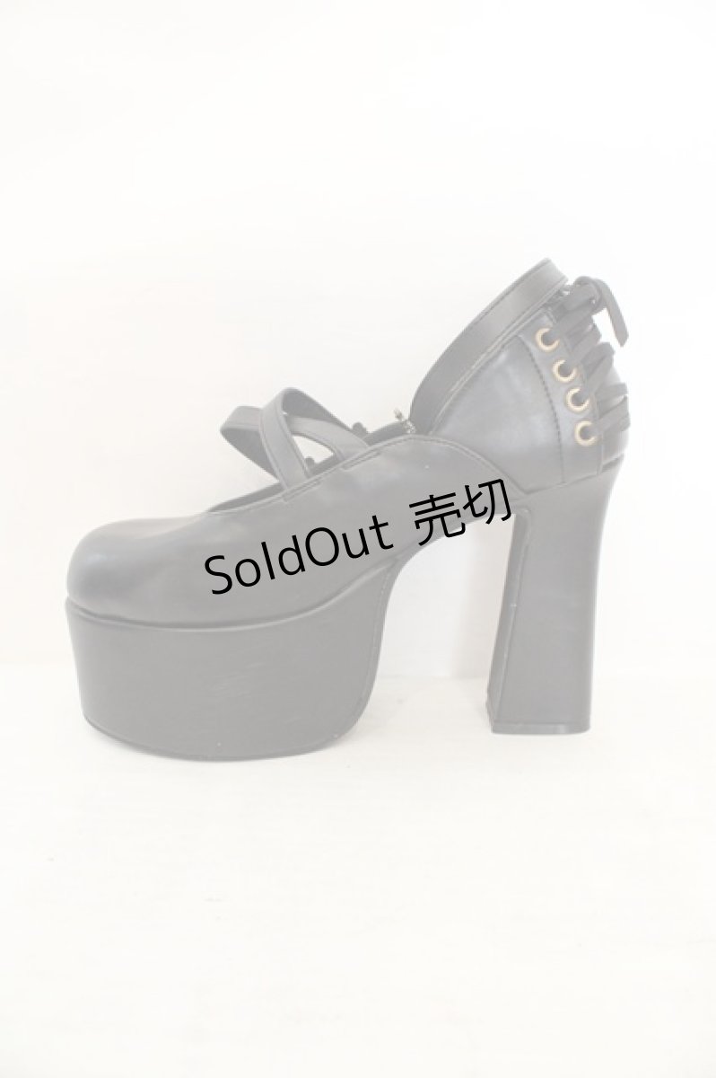画像8: ATELIER PIERROT / ANTIQUE GOLD FRAME PUMPS（アンティークゴールドフレームパンプス） L ブラック O-26-07-16-037-EL-SH-IG-OS (8)