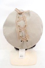 画像3: axes femme POETIQUE / レースアップリボンベレー帽 57.5cm ベージュ O-26-07-16-061-AX-AC-IG-OS (3)