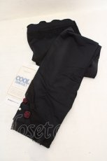 画像1: axes femme / 接触冷感ローズＵＶロング手袋  クロ O-26-07-16-073-AX-ZA-OW-OS (1)