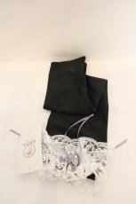 画像2: ROSE ROUGE / レースフリルＵＶロング手袋  クロ O-26-07-16-074-LO-ZA-OW-OS (2)