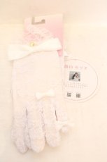 画像1: Alice Mashiro / MA*レーステブクロ  シロ O-26-07-16-076-LO-ZA-OW-OS (1)