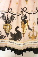 画像3: metamorphose / まいごの子猫と魔法のランタン ベルトジャンパースカート  ピンク O-26-07-18-030-ME-OP-IG-OS (3)