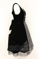 画像4: PUTUMAYO / アラベスク別珍ワンピ  ブラック O-26-07-18-038-PT-OP-IG-OS (4)
