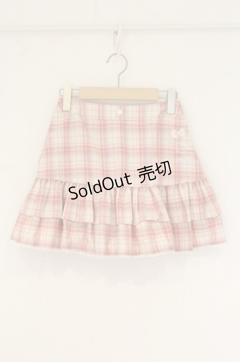 画像1: サンリオ / 大人チェックスカート M ピンク O-26-07-18-053-LO-SK-IG-OS (1)