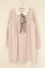 画像1: Ank Rouge / チェックシャツワンピース  ピンク O-26-07-18-057-CA-OP-IG-OS (1)
