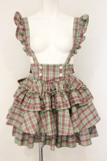 画像1: CATCOCOON（海外ロリータブランド） / A Doll's House スカート(チェックver.) M グリーンチェック O-26-07-18-002-LO-SK-IG-OS (1)