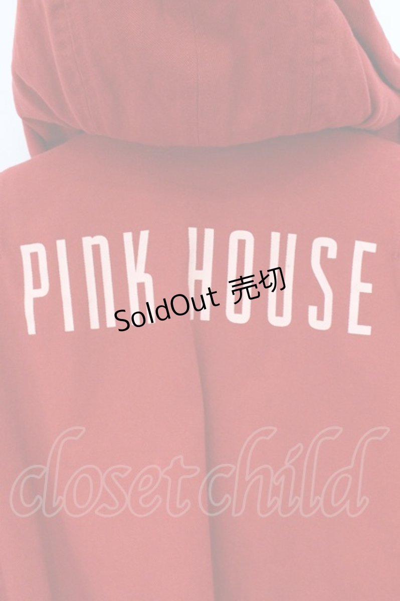 画像5: PINK HOUSE / 苺柄裏地ワッペン付きブルゾン  アカ O-26-07-19-036-LO-CO-OW-OS (5)