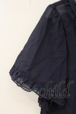 画像3: axes femme / W切り替えスタンドブラウス M パープル O-26-07-19-053-AX-BL-OW-OS (3)