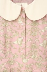 画像2: m petit by misako / NINA’Sコラボトワルドジュイワンピース M ピンク O-26-07-19-062-LO-OP-OW-OS (2)
