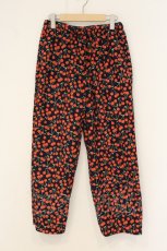 画像1: Jane Marple Dans Le Salon / Falling cherries peasant pants（フォーリングチェリーペザレントパツ） M ネイビー O-26-07-19-072-JM-PA-IG-OS (1)