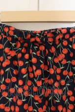 画像2: Jane Marple Dans Le Salon / Falling cherries peasant pants（フォーリングチェリーペザレントパツ） M ネイビー O-26-07-19-072-JM-PA-IG-OS (2)